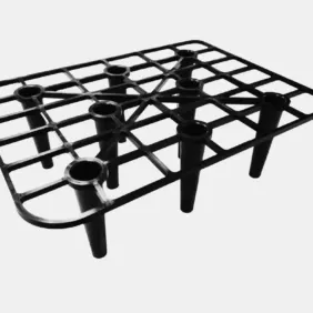 Plastikowa kratka do wiadra glazurniczego na wysokich nóżkach