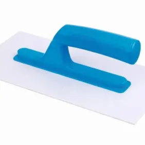 Paca plastikowa gładka z białą płytą roboczą i niebieskim uchwytem INSTAR widoczna w perspektywie skośnej