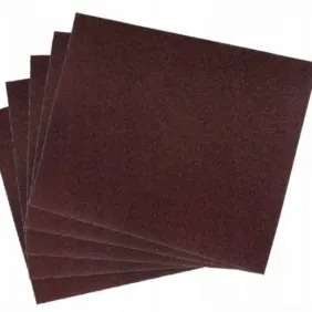 Zestaw 5 arkuszy papieru ściernego na płótnie 230x280 mm