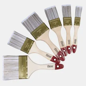 Zestaw pędzli malarskich płaskich Star 25–100 mm