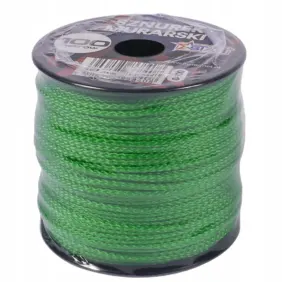 Zielony sznurek murarski 100 m STAR widok boczny