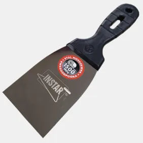 Szpachelka malarska elastyczna ze stalowym ostrzem i uchwytem z tworzywa, szerokość 40–120 mm