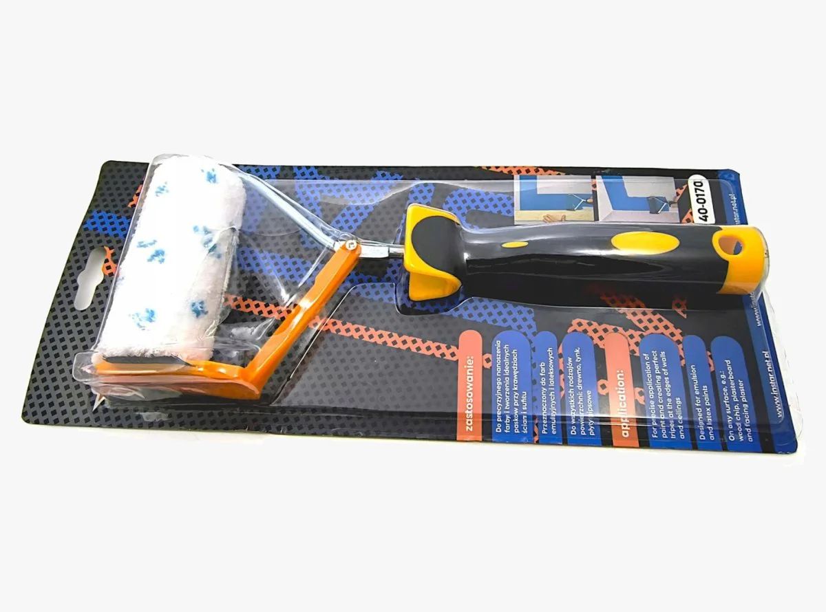 Wałek malarski do odcinania krawędzi Instar na kartonie